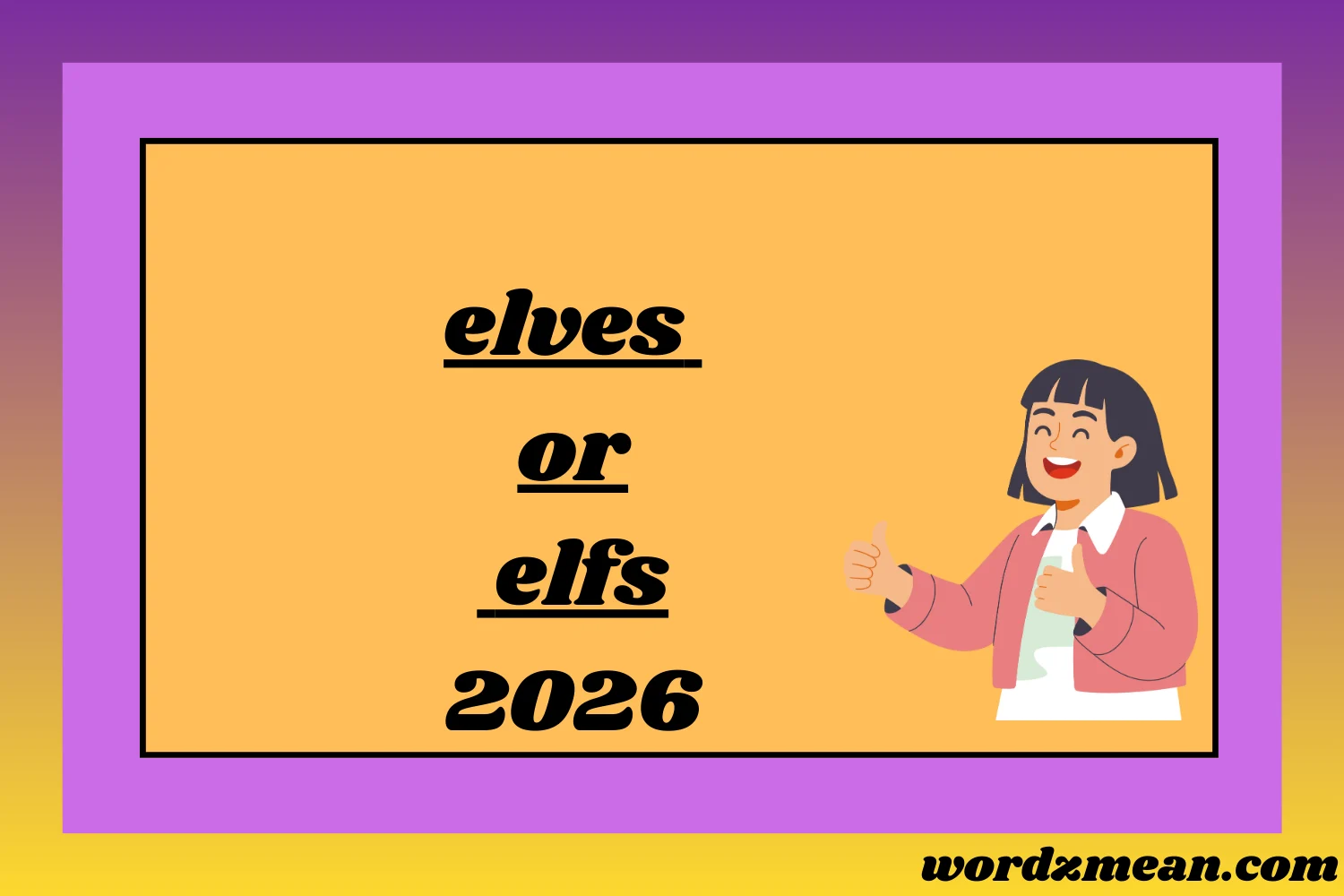 elves or elfs